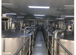 鄂尔多斯蒙纯乳业每日50吨吨酸奶前处理项目